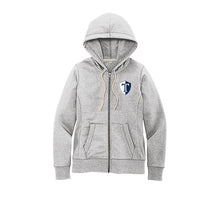 Load image into Gallery viewer, District® Women&#39;s Re-Fleece™ Full-Zip Hoodie
