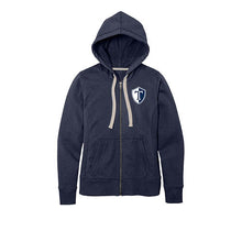 Load image into Gallery viewer, District® Women&#39;s Re-Fleece™ Full-Zip Hoodie
