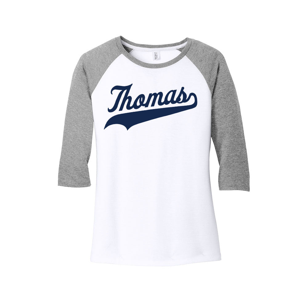 District ® Women’s Perfect Tri ® 3/4-Sleeve Raglan